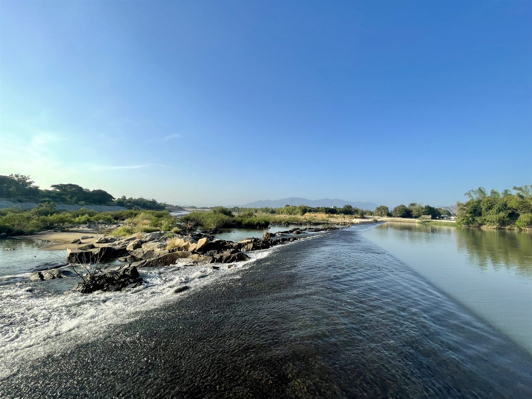 Đập Nha Trinh trên sông Cái Phan Rang